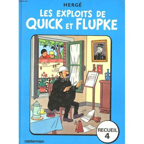 Les Exploits De Quick Et Flupke. Recueil 4.   de herg  Format Cartonn 