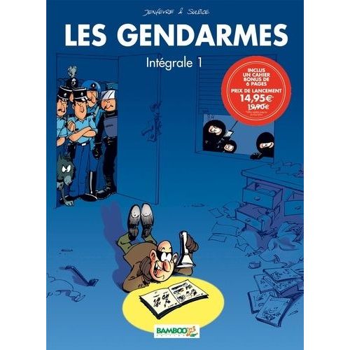 Les Gendarmes Intgrale 1 - Tome 1, Flagrant Dlire - Tome 2, Procs Vert Ple   de Jenfvre Henri  Format Album 