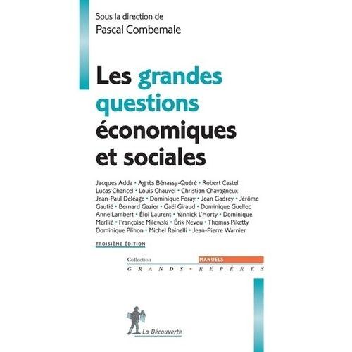Les Grandes Questions conomiques Et Sociales - Tome 3, Les Enjeux De La Mondialisation    Format Grand Format 