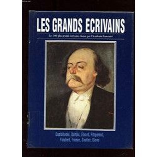 Les Grands Ecrivains. Volume Iv. Dostoievski. Alexandre Dumas. Paul Eluard. Scott Fitzgerald. Flaubert. Anatole France. Theophile Gautier. Jean Giono   de GILBERT MAURIN  Format Reli 