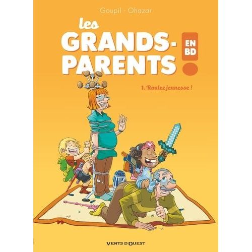 Les Grands-Parents En Bd Tome 1 - Roulez Jeunesse !    Format Album 