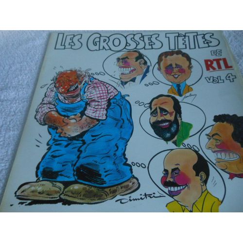 Les Grosses Tetes Bouvard 1980 Replay Les Grosses Tetes De Rtl Vol 4 Philipe Bouvard | Rakuten