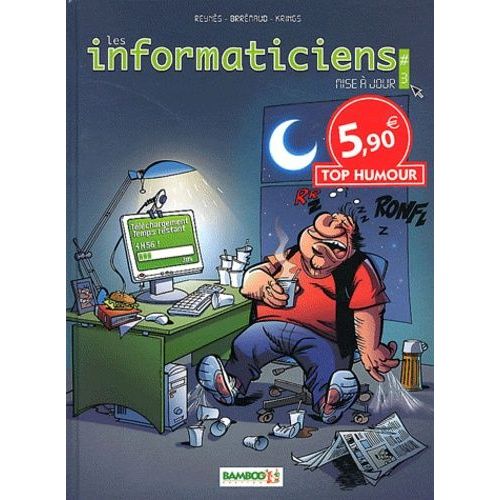 Les Informaticiens Tome 3 - Mise  Jour   de Reyns Mathieu  Format Album 