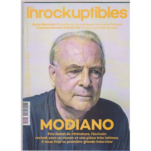 Les Inrockuptibles 1142  Modiano Steven Soderbergh Simon Hanselman Courtney & Kurt Harclement Ysl 