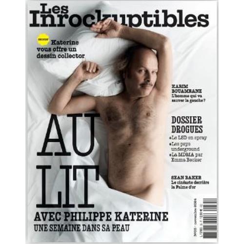 Les Inrockuptibles Mensuel N35 _ Novembre 2024 _ Philippe Katerine / Karim Bouamrane / Dossier Drogues / Sean Baker : Palme D'or  Cannes (Revue 162 Pages)