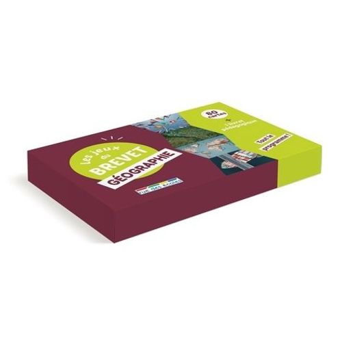 Les Jeux Du Brevet Gographie    Format Bote 