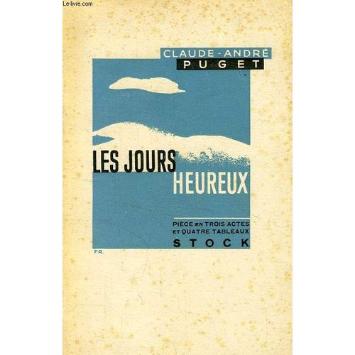 Les Jours Heureux   de PUGET CLAUDE-ANDRE