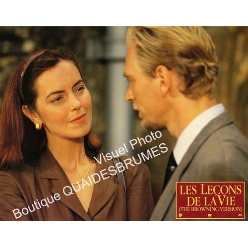 Les Leons De La Vie (The Browning Version): Jeu De 12 Photos D'exploitation Cinmatographique - Format 21x27 Cm - De Mike Figgis Avec Albert Finney, Greta Scacchi, Matthew Modine, Julian Sands - 1994