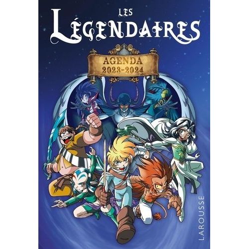 Agenda Les Lgendaires    Format Beau livre 