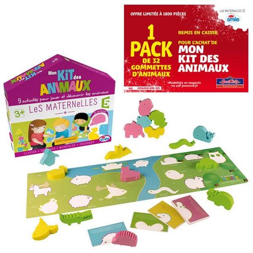 Abysmile Les Maternelles - Jeu - Mon Kit Des Animaux *