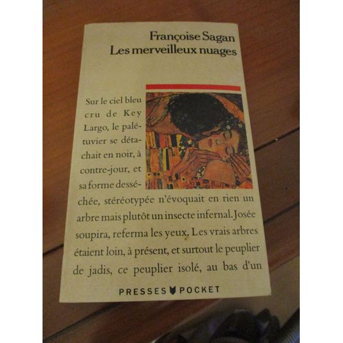 Les Merveilleux Nuages   de franoise sagan  Format Poche 