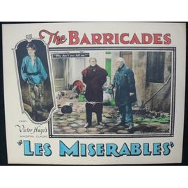 Les Misérables * Henri Fescourt - Film Muet 1925 - 1 U.S Lobby Card