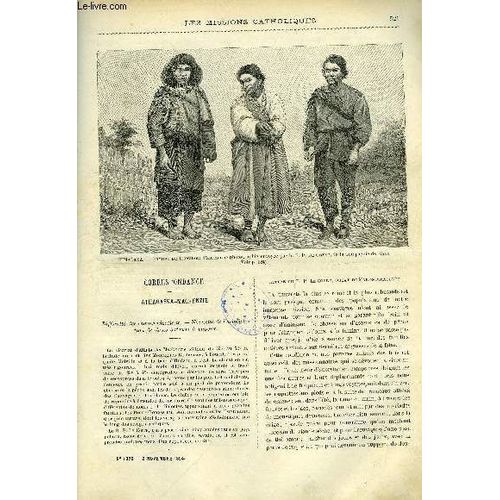 Les Missions Catholiques N 1326 - Athabaska-Mackenzie, Difficult Des Communications, A Travers Le Sikkim, Lettre Du R.P. De Gryse, Rcits Maoris Par Le R.P. Cognet, Tourne Apostolique Chez Les(...)   de Collectif 