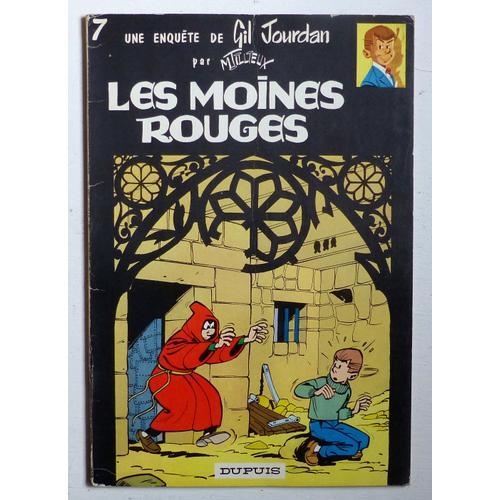 Les Moines Rouges (Gil Jourdan N7) [Rdition De 1967]   de Maurice Tillieux  Format Album 
