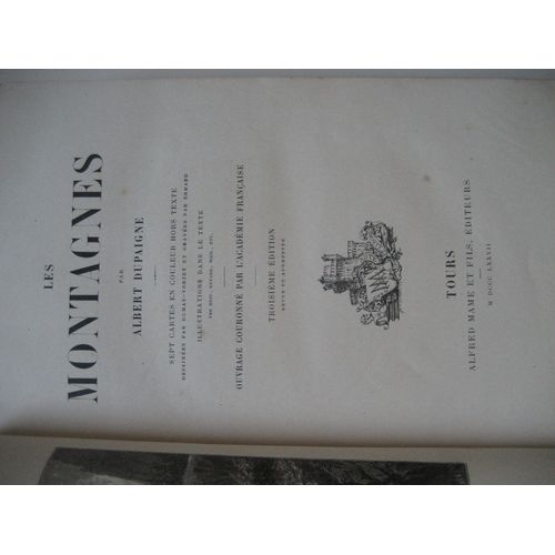 Les Montagnes   de DUPAIGNE, Albert  Format Reli 