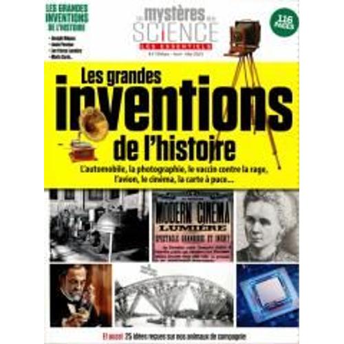 Les Mystres De La Science Les Essentiels 41 Les Grandes Inventions De L'histoire