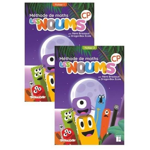 Mthode De Maths Cp Les Noums - Fichier De L'lve En 2 Volumes    Format Grand Format 