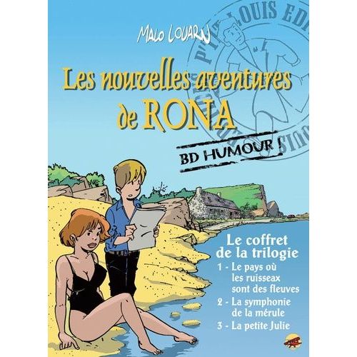 Les Nouvelles Aventures De Rona - Coffret De La Trilogie Des Nouvelles Aventures De Rona   de malo louarn  Format Album 