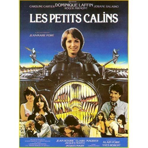 Les Petits Calins - Dominique Laffin - Josiane Balasko - Caroline Cartier - Jean Marie Poir - Affiche De Cinma Plie 60x40 Cm