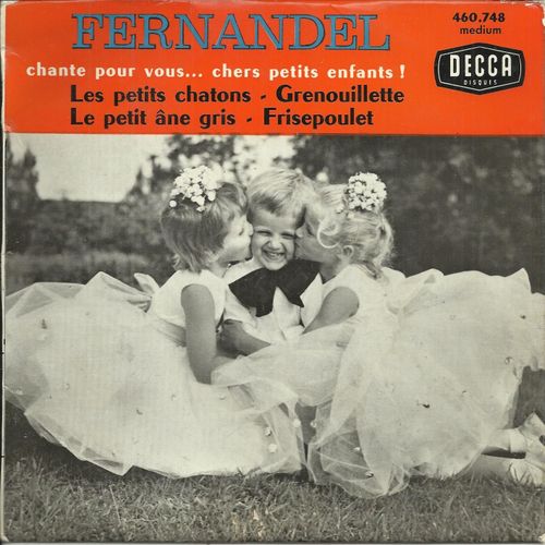 Les Petits Chatons (J. Manse, J. Ledru) 2'40 - Grenouillette (J. Manse, J. Ledru) 2'40 / Le Petit Ane Gris (J. Manse, J. Ledru) 4'05 - Frisepoulet (J. Manse, J. Ledru) 2'45 - Fernandel