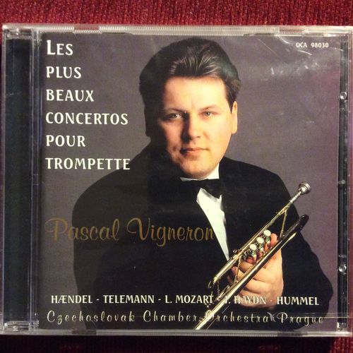 Les Plus Beaux Concertos Pour Trompette Haendel Telemann Mozart Haydn Hummel  - Pascal Vigneron 