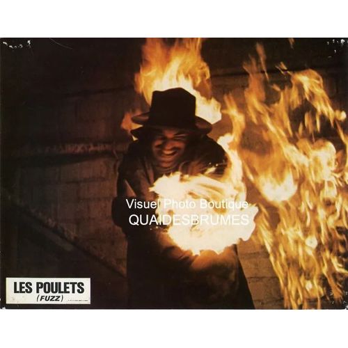 Les Poulets - Fuzz : Une Photo D'exploitation Cinmatographique - Format 21x27,5 Cm - De Richard A. Colla, Avec Burt Reynolds, Jack Weston, Tom Skerritt, Raquel Welch, Dan Frazer - 1972