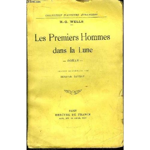 Les Premiers Hommes Dans La Lune   de h.g. wells