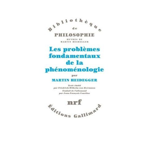 Les Problèmes Fondamentaux De La Phénoménologie Rakuten