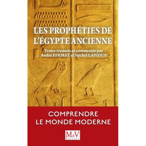 Les Prophties De L'egypte Ancienne    Format Beau livre 
