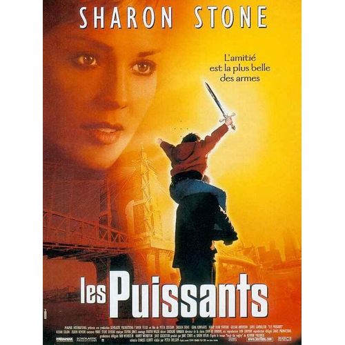 Les Puissants (The Mighty) - Vritable Affiche De Cinma - Format 40x60 Cm - De Peter Chelsom Avec Harry Dean Stanton, Gena Rowlands, Sharon Stone, Kieran Culkin, Gillian Anderson - Anne 1998