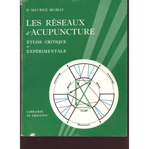 Les Reseaux D Acupuncture : Etude Critique Et Experimentale   de DR MAURICE MUSSAT  Format Broch 