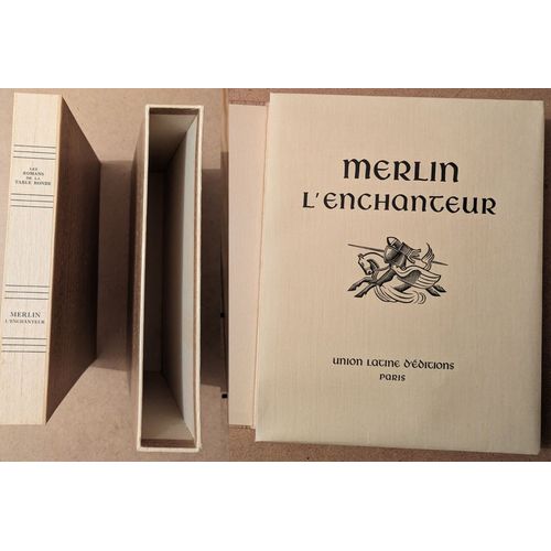 Les Romans De La Table Ronde Illustrs Et Renouvels Par Pierre D'espezel (1960) - Tome 1 : Merlin L'enchanteur - Union Latine D'ditions   de Pierre d'Espezel 