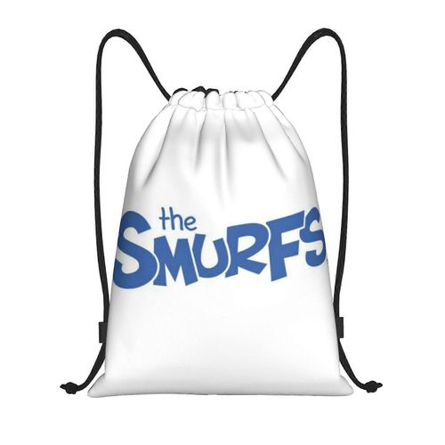 Les Schtroumpfs Sac  Dos  Cordon De Serrage, Sac De Sport, Sac De Sport Pour Le Yoga, La Natation, Sac  Bandoulire - Yq1329