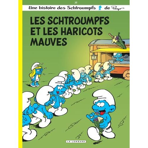 Les Schtroumpfs - Tome 35 - Les Schtroumpfs Et Les Haricots Mauves   de Peyo  Format Album 