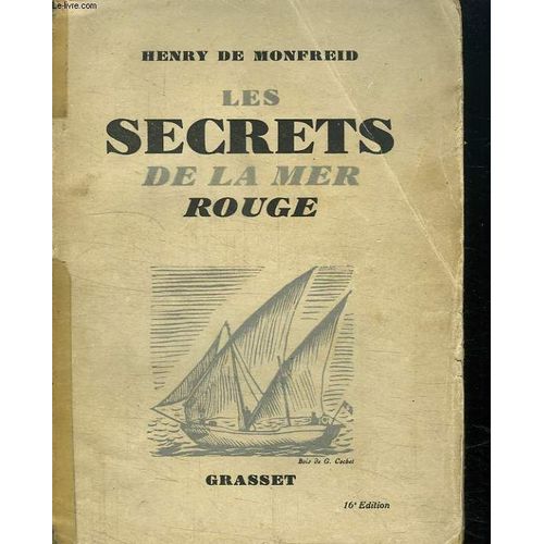 Les Secrets De La Mer Rouge. Livre ancien Rakuten