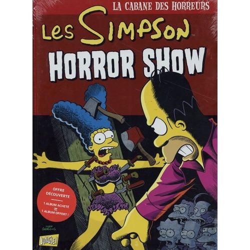 Les Simpson - La Cabane Des Horreurs Tomes 5 Et 8 - Pack En 2 Volumes : Tome 5, En Direct De L'au-Del - Tome 8, Horror Show   de Groening Matt  Format Pack 