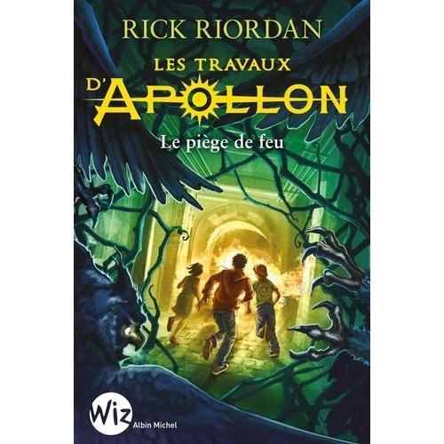 Les Travaux D'apollon Tome 3 - Le Pige De Feu   de Riordan Rick  Format Beau livre 