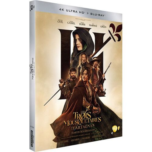 Les Trois Mousquetaires - D'artagnan (2023) - 4k Ultra Hd + Blu-Ray de Martin Bourboulon