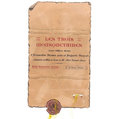 Les Trois Mousquetaires - Film Path Cinma Muet 1921 Henri Diamant-Berger - 30 Cartes Postales Originales Emballes Dans Parchemin - Aime Simon-Girard ; Henri Rollan ; Charles Dullin - Roman A Dumas