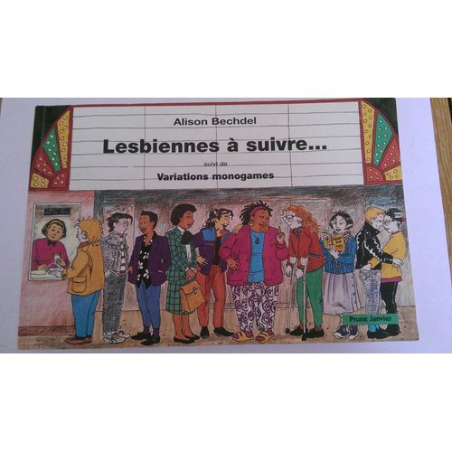 Lesbiennes  Suivre...   de Alison Bechdel  Format Reli 