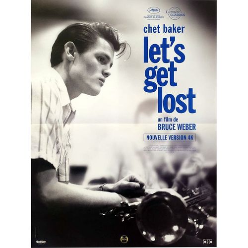 Let's Get Lost - Vritable Affiche De Cinma Plie - Format 40x60 Cm - De Bruce Weber Avec Chet Baker, Carol Baker, Ruth Young, Diane Vavra, William Claxton - 1987 Ressortie 2024