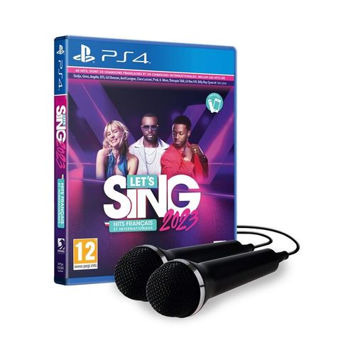 Let's Sing 2023 + 2 Micros Ps4