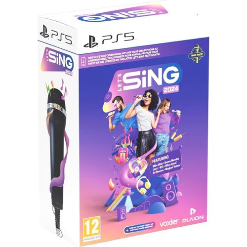 Let's Sing 2024 Mic Ps5