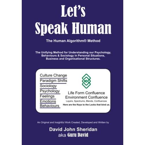 Let's Speak Human: With The Human Algorithm Method   de Sheridan, Mr David John  Format Broch 