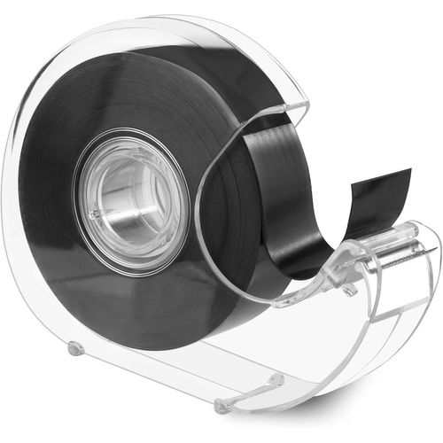 9m Bande Magnétique Adhésive Avec Dérouleur, Bande Magnétique Autocollante Universelle Pour Cartes Postales, Photos Et Tableaux Blancs