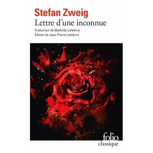 Lettre D'une Inconnue    Format Poche 