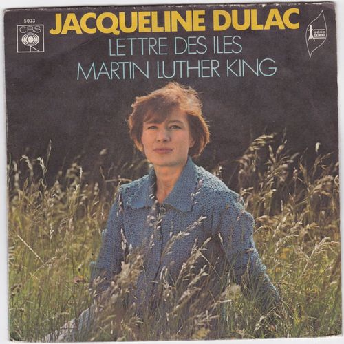 Lettre Des les - Martin Luther King - Jacqueline Dulac  M Senlis  C Delcluse Francis  Lai