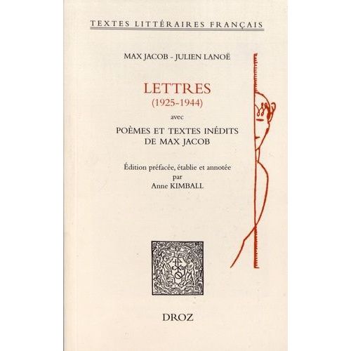 Lettres (1925-1944) - Avec Pomes Et Textes Indits De Max Jacob    Format Poche 