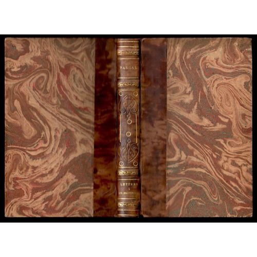 Lettres crites  Un Provincial   de Blaise Pascal  Format Reli 