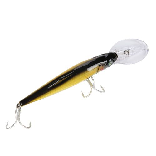 Leurre De Peche Rigide De 16,5 Cm Avec 2 Hamecons Triples Et Yeux 3d Pour La Peche A La Ligne (C)